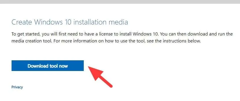Windows 10 installation media Cara Membuat Bootable Windows 10 di Flash Disk 4 Windows 10 installation media