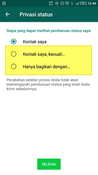 Cara Atur Privasi Status WA Agar Tidak Dilihat Kontak Tertentu 7 Privasi Status WA Cara Atur Privasi Status WA Agar Tidak Dilihat Kontak Tertentu 7 Privasi Status WA