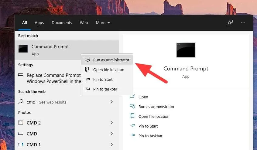 Run as administrator Cara Flush DNS di Windows 10 Menggunakan CMD 4 Run as administrator