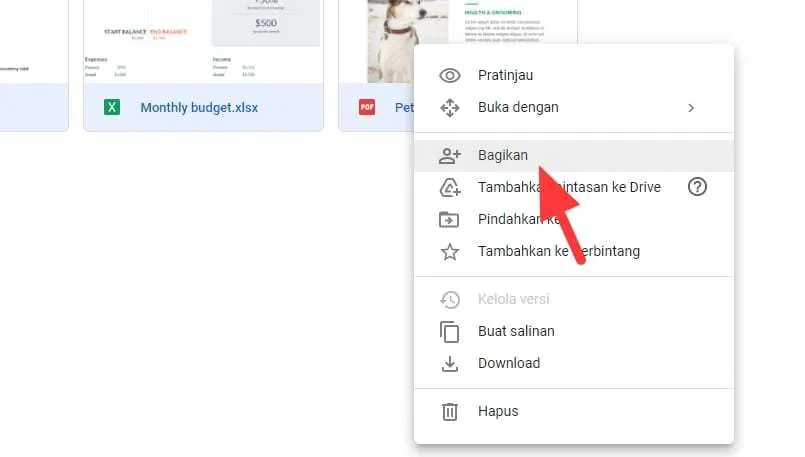 Cara Berbagi File Dokumen yang Disimpan di Google Drive 8 bagikan dokumen Cara Berbagi File Dokumen yang Disimpan di Google Drive 8 bagikan dokumen