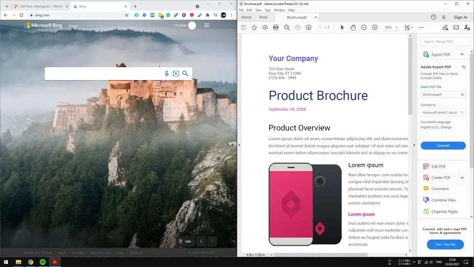 split screen Cara Menggunakan Split Screen Windows 10 Agar Lebih Produktif 6 split screen