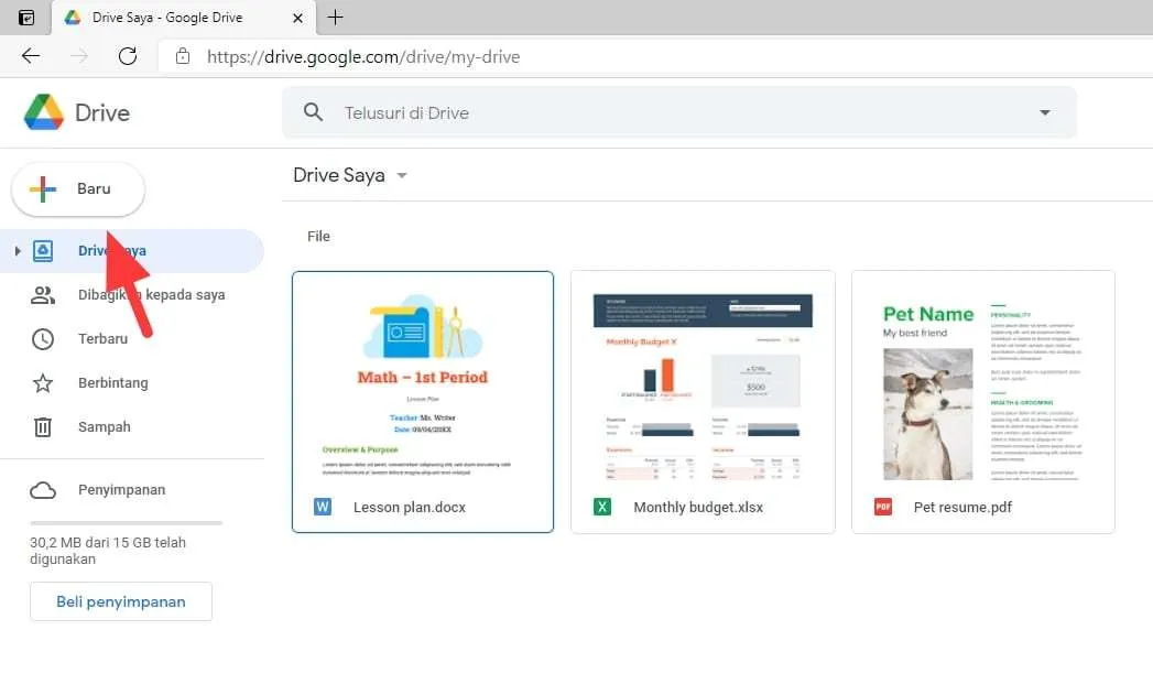 Baru 1 Cara Membuat Folder Baru di Google Drive Android & PC 7 Baru 1