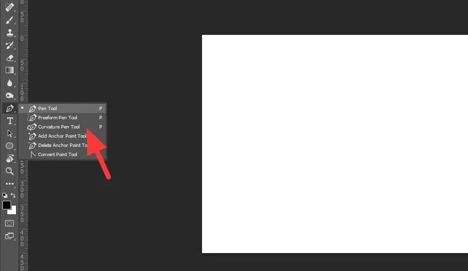 Cara Membuat Garis Melengkung di Photoshop dengan Rapi 4 Curvature pen tool Cara Membuat Garis Melengkung di Photoshop dengan Rapi 4 Curvature pen tool