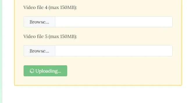 Uploading 2 3 Cara Menggabungkan Video Online Gratis Tanpa Watermark 12 Uploading 2