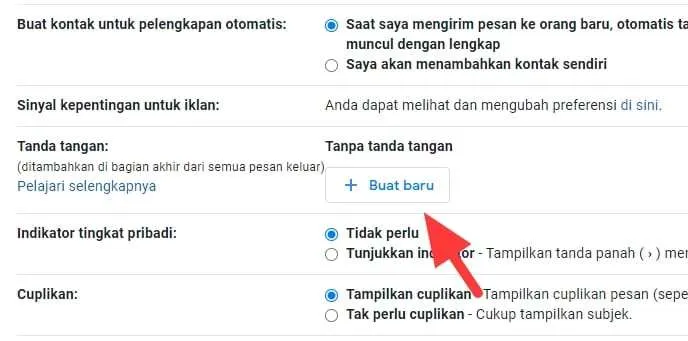Cara Mudah Membuat Signature Pada Akhir Email di Gmail 5 buat baru Cara Mudah Membuat Signature Pada Akhir Email di Gmail 5 buat baru