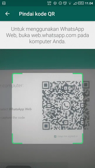 pindai qr code Cara Melihat QR Code WhatsApp Agar Bisa Login di Web 7 pindai qr code