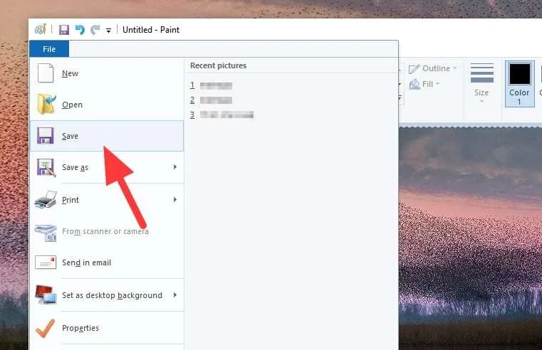 save screenshot 3 Cara Melihat Hasil Screenshot di PC/Laptop Windows 7 save screenshot