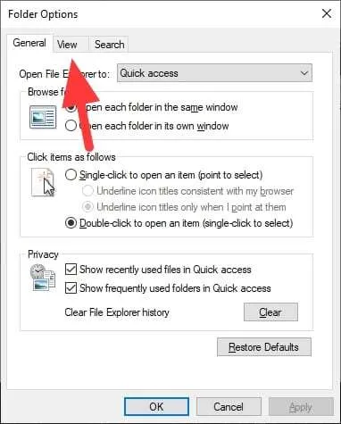 Cara Munculkan Kembali File Yang 'Hidden' di Windows 5 view tab Cara Munculkan Kembali File Yang 'Hidden' di Windows 5 view tab