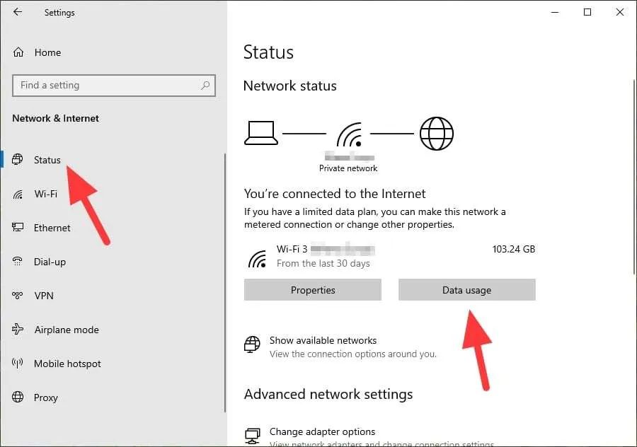 data usage 5 Cara Sederhana yang Membuat Windows 10 Jadi Hemat Kuota 9 data usage