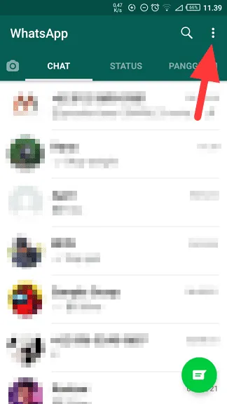whatsapp menu Cara Ganti Wallpaper Chat WhatsApp dengan Foto Sendiri 3 whatsapp menu