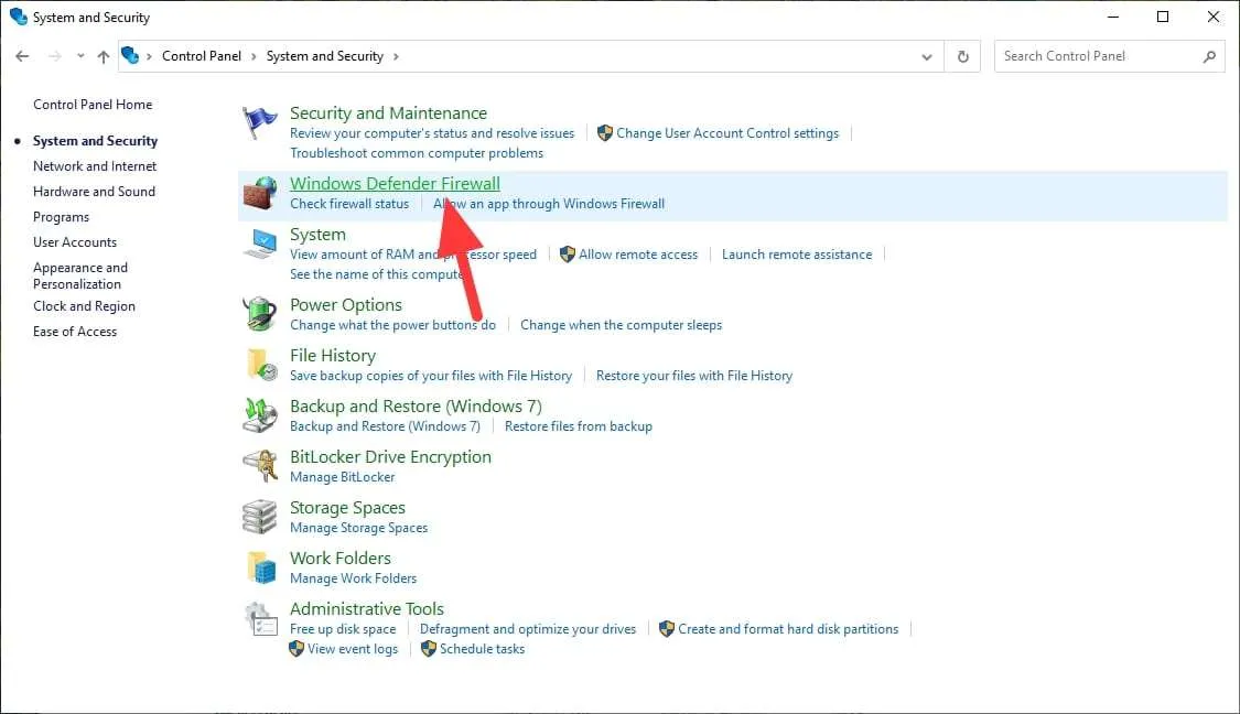 windows defender firewall Cara Matikan Firewall Windows 7/8/10 Untuk Sementara 5 windows defender firewall