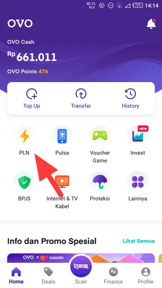 Cara Beli Token PLN Lewat Aplikasi OVO Dengan Mudah 3 PLN Cara Beli Token PLN Lewat Aplikasi OVO Dengan Mudah 3 PLN