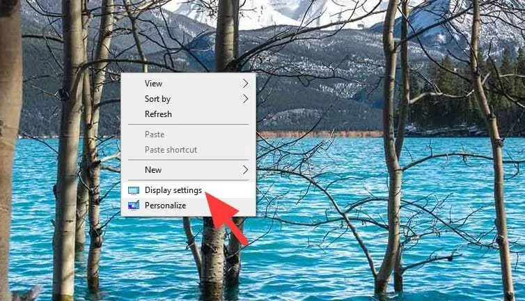 display settings 2 Cara Cepat Mengembalikan Layar Laptop yang Terbalik 180° 4 display settings 2