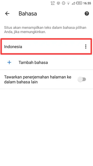 indonesia Cara Mengaktifkan Auto-Translate di Google Chrome Android 6 indonesia