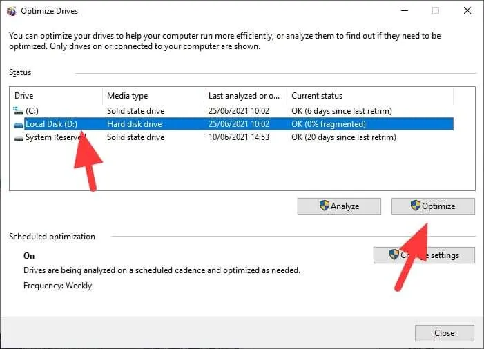 optimize hdd 6 Cara Mempercepat Booting Windows 10 Dalam Hitungan Detik 15 optimize hdd
