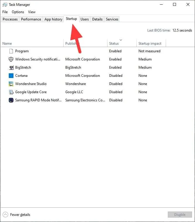 startup 1 6 Cara Mempercepat Booting Windows 10 Dalam Hitungan Detik 4 startup 1