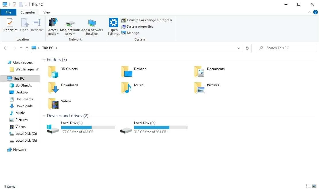 this pc 4 6 Cara Mempercepat Booting Windows 10 Dalam Hitungan Detik 12 this pc 4