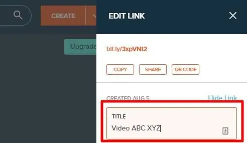 Cara Membuat Link Bit.ly dengan Akhiran Sendiri Gratis! 6 title link Cara Membuat Link Bit.ly dengan Akhiran Sendiri Gratis! 6 title link
