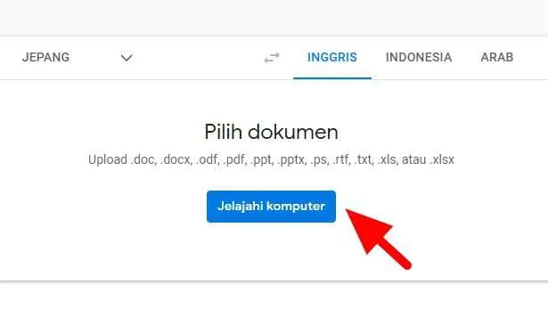 jelajahi komputer 3 Cara Terjemahkan Dokumen PDF Inggris ke Indonesia 5 jelajahi komputer