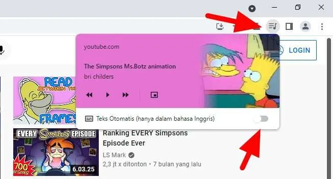 kontrol musik Cara Menampilkan Subtitle di YouTube yang Tidak Ada CC 4 kontrol musik