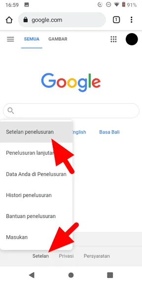 setelan google Cara Menonaktifkan Filter 'SafeSearch' di Mesin Pencari Google 8 setelan google