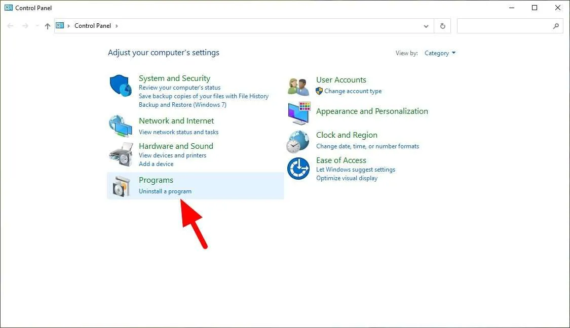 uninstall a program 6 Cara Membuat Local Disk (C:) Tidak Penuh & Lebih Lega 8 uninstall a program