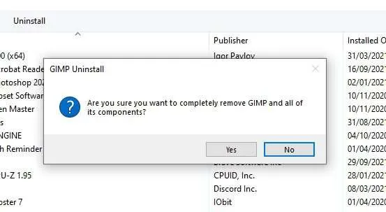 uninstall program 6 Cara Membuat Local Disk (C:) Tidak Penuh & Lebih Lega 10 uninstall program