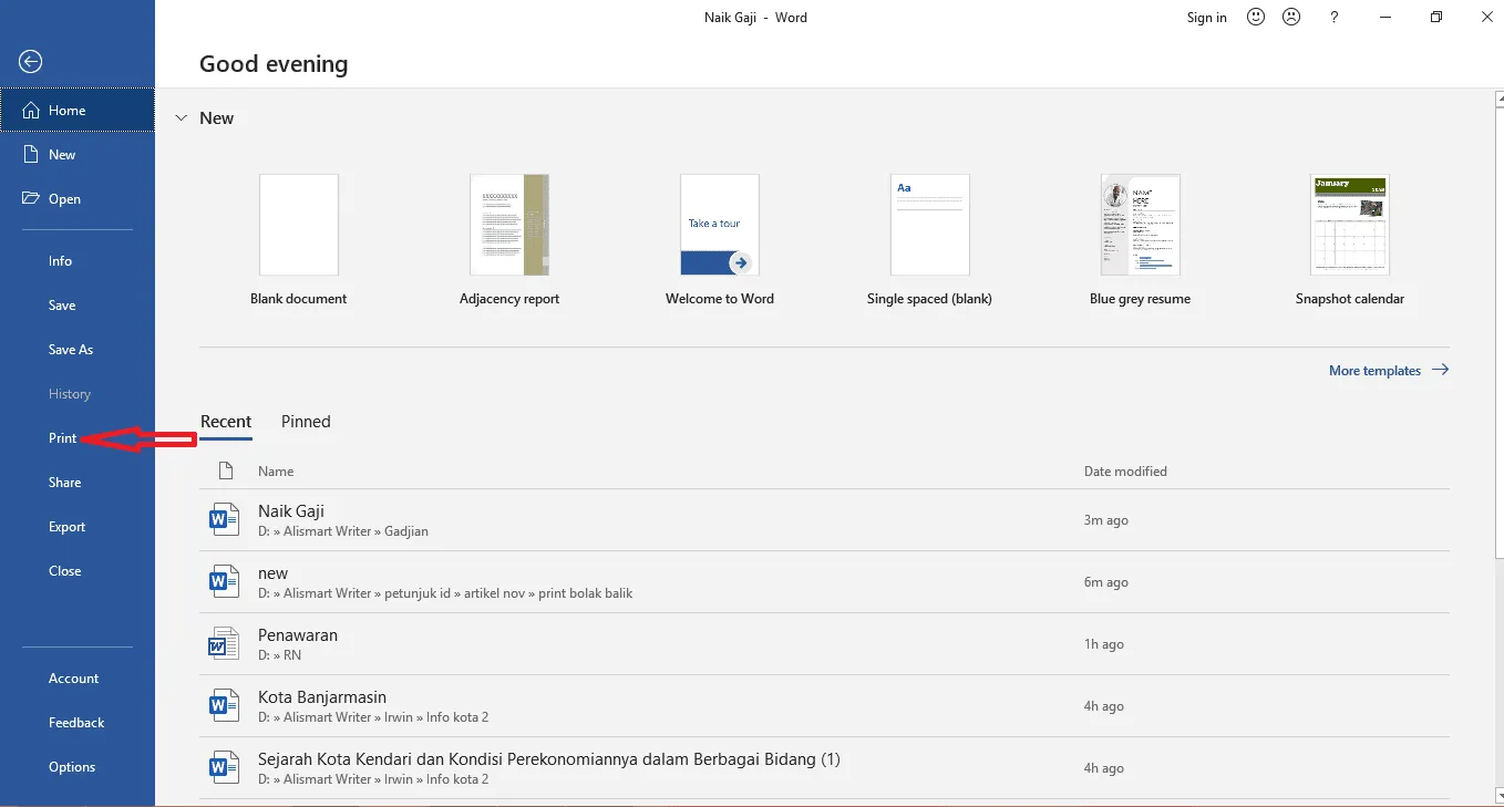 Cara Print Bolak-Balik di Ms. Word, Mudah dan Hemat Biaya 5 Cara print bolak balik 2.2 Cara Print Bolak-Balik di Ms. Word, Mudah dan Hemat Biaya 3 Cara print bolak balik 2.2