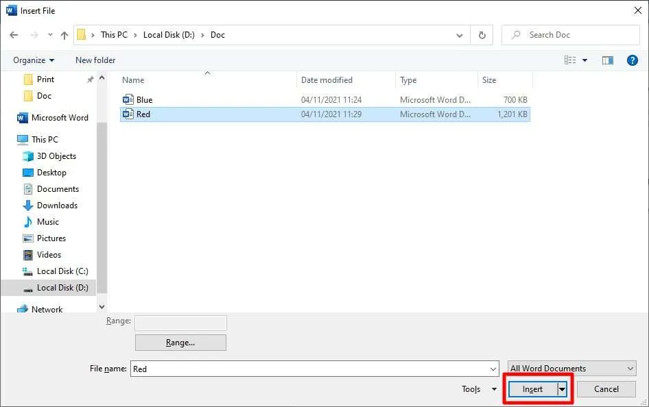 insert doc Cara Menyatukan Dua (Atau Lebih) File Ms. Word Jadi Satu 8 insert doc