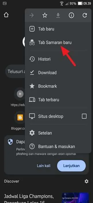 2 Cara Menggunakan Incognito Chrome Agar Tidak Terlacak 9 tab samaran baru 2 Cara Menggunakan Incognito Chrome Agar Tidak Terlacak 7 tab samaran baru