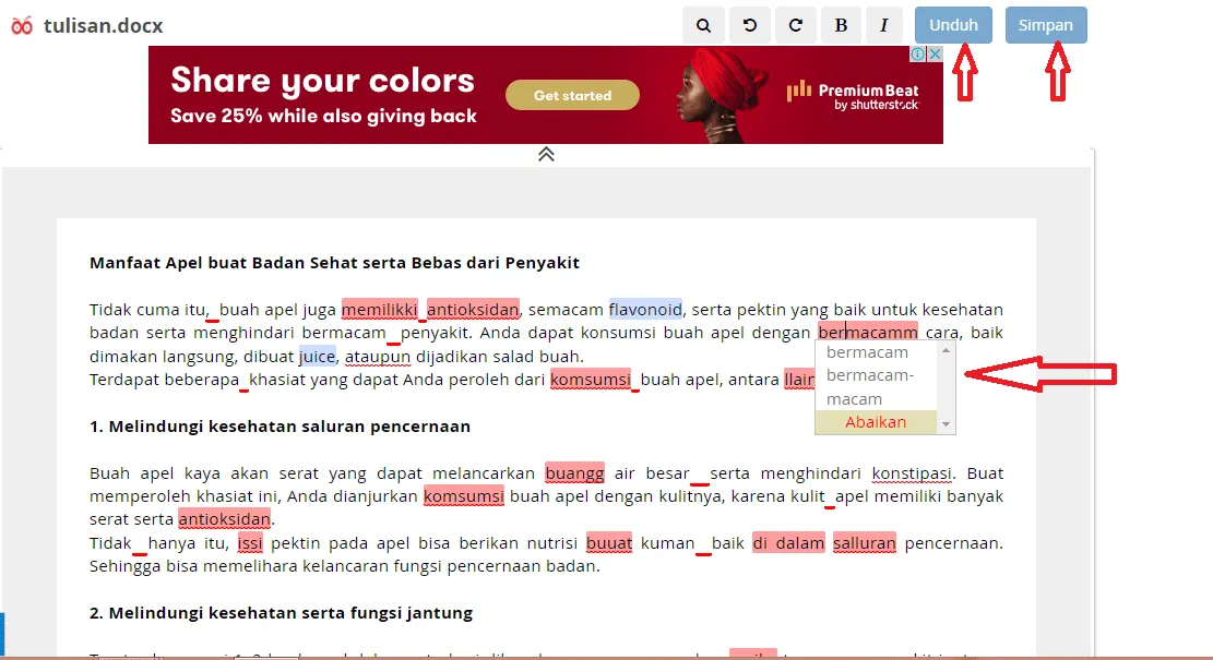 Cara Mengecek Typo Secara Online 11 3 Cara Mengecek Typo Teks Bahasa Indonesia Secara Online 11 Cara Mengecek Typo Secara Online 11