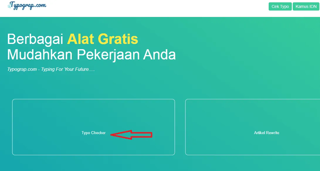 Cara Mengecek Typo Secara Online 15 3 Cara Mengecek Typo Teks Bahasa Indonesia Secara Online 16 Cara Mengecek Typo Secara Online 15