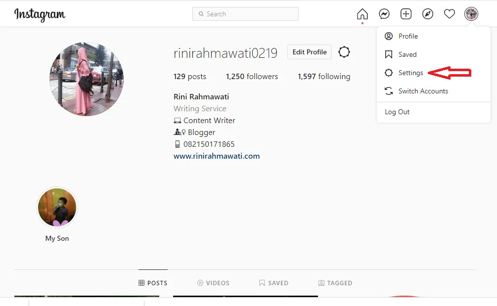 Cara instagram dark mode 13 4 Cara Menggunakan Instagram Dark Mode Agar Mata Nyaman 10 Cara instagram dark mode 13