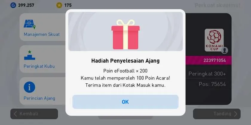 Screenshot 20211218 083207 Cara Bermain PES Online Lewat Smartphone Kamu 27 Screenshot 20211218 083207