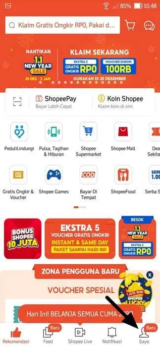 Screenshot 20211219 104855 Mudah dan Cepat, Ini Cara Mengganti Username Akun Shopee 2 Screenshot 20211219 104855