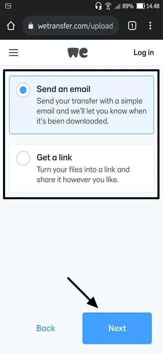 Screenshot 20211222 144813 Cara Mengirim File via Internet Menggunakan WeTransfer 18 Screenshot 20211222 144813