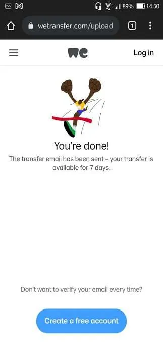 Screenshot 20211222 145017 Cara Mengirim File via Internet Menggunakan WeTransfer 21 Screenshot 20211222 145017