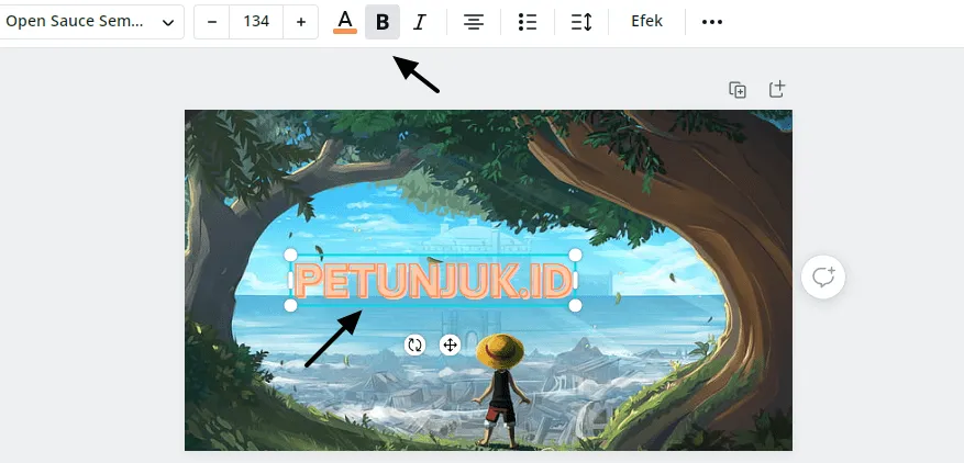 atur font Cara Membuat Header Channel YouTube Tanpa Aplikasi 17 atur font