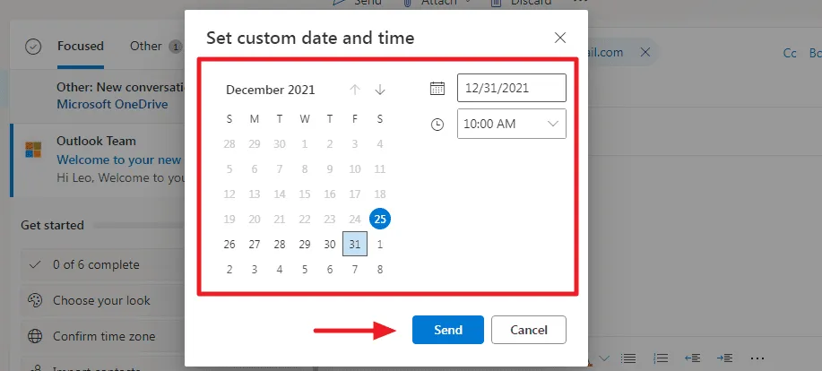 3 Cara Menjadwalkan Email Agar Terkirim Secara Otomatis 23 atur jadwal email outlook 3 Cara Menjadwalkan Email Agar Terkirim Secara Otomatis 21 atur jadwal email outlook
