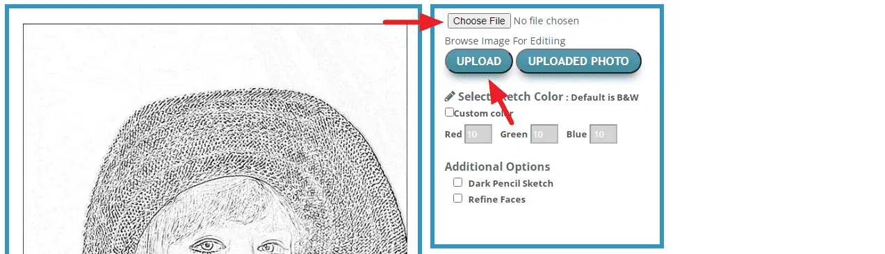 4 Cara Membuat Foto Menjadi Sketsa Tanpa Bantuan Aplikasi 8 choose file upload 4 Cara Membuat Foto Menjadi Sketsa Tanpa Bantuan Aplikasi 6 choose file upload
