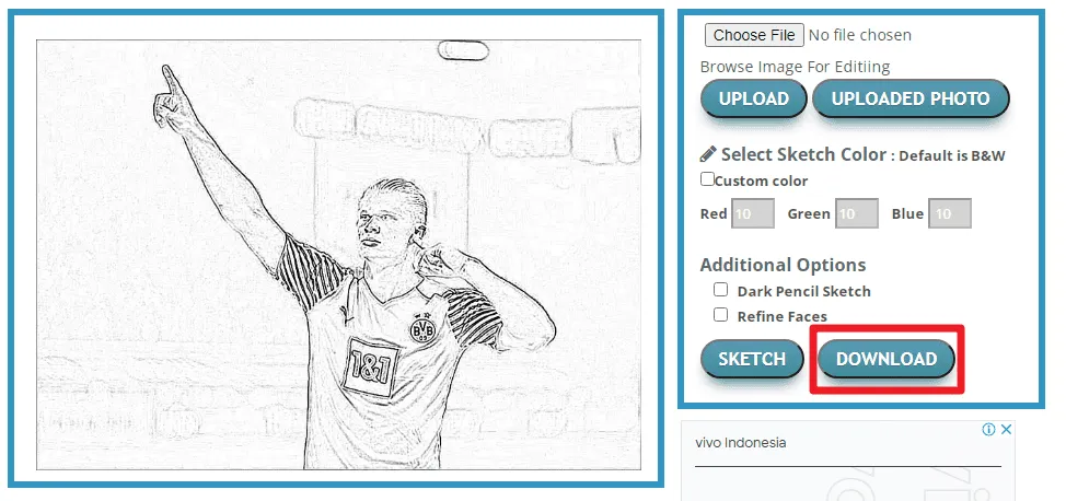 4 Cara Membuat Foto Menjadi Sketsa Tanpa Bantuan Aplikasi 13 download hasil dark pencil sketch 4 Cara Membuat Foto Menjadi Sketsa Tanpa Bantuan Aplikasi 11 download hasil dark pencil sketch