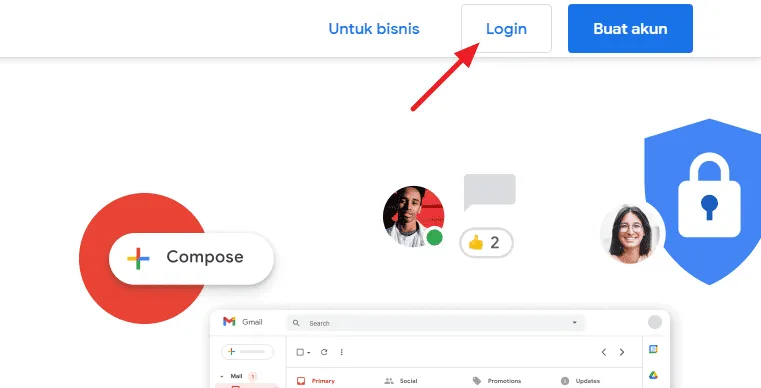 login gmail 3 Cara Mengirim File Besar Lewat Email dengan Mudah 3 login gmail