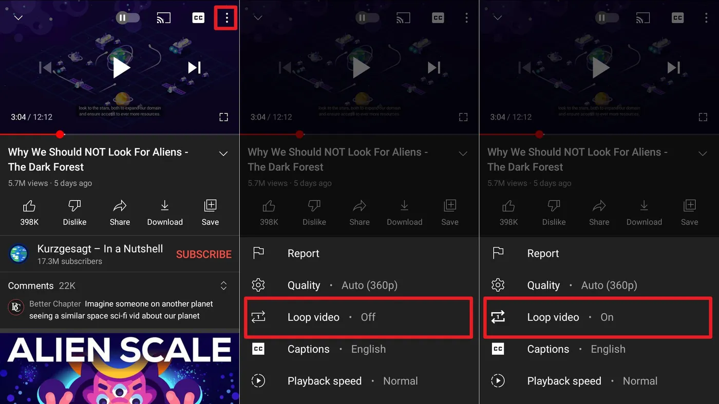 loop video youtube app Cara Putar Ulang Video YouTube Secara Otomatis 4 loop video youtube app