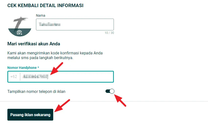 pasang iklan olx Ini Cara Menjual Barang di OLX, Mudah dan Tidak Ribet 9 pasang iklan olx
