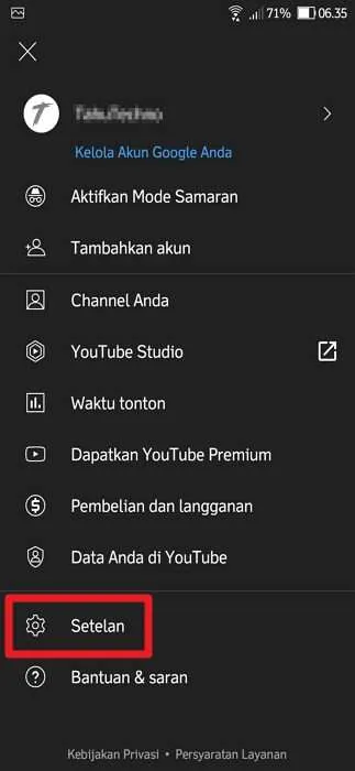 setelan yt Cara Menghapus Histori Tontonan YouTube Secara Otomatis 9 setelan yt