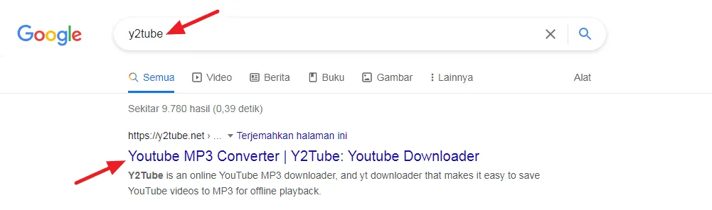 y2tube 4 Cara Download Video YouTube Menjadi MP3 Tanpa Aplikasi 6 y2tube