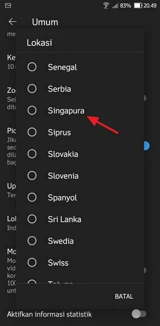 Screenshot 20220122 204948 Cara Melihat Video Trending YouTube di Negara Lain 11 Screenshot 20220122 204948