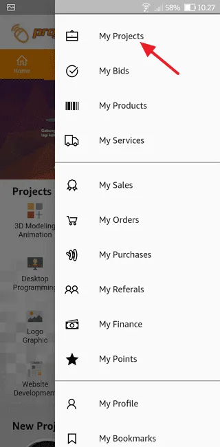 Screenshot 20220128 102708 Cara Mencari Freelancer di Situs dan Aplikasi Projects.co.id 14 Screenshot 20220128 102708