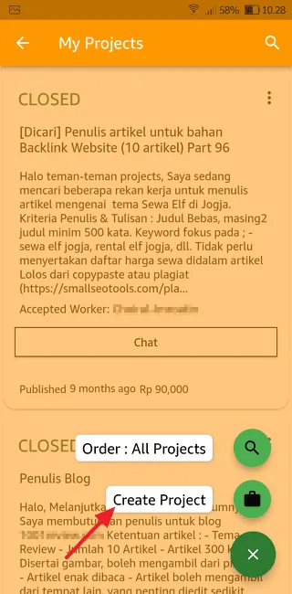 Screenshot 20220128 102809 Cara Mencari Freelancer di Situs dan Aplikasi Projects.co.id 16 Screenshot 20220128 102809