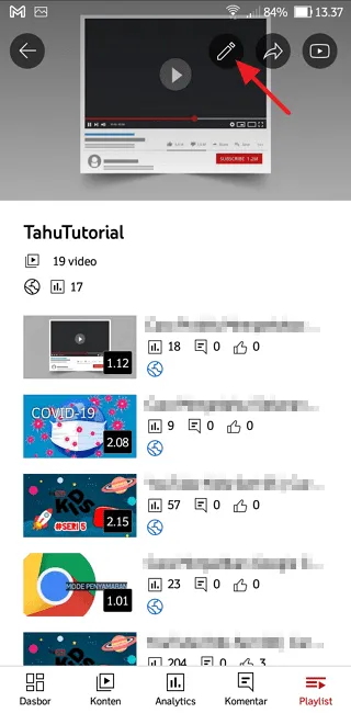 Screenshot 20220128 133717 Cara Membuat dan Mengatur Playlist Video di YouTube 17 Screenshot 20220128 133717
